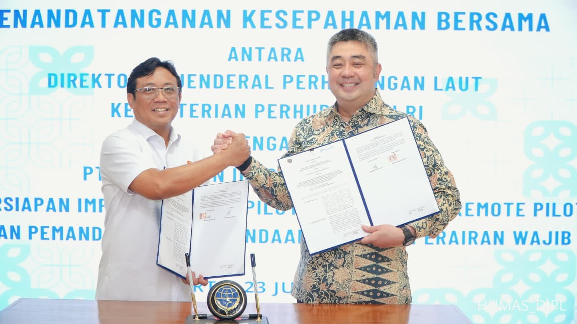 MODERNISASI LAYANAN KAPAL, KEMENHUB DAN PELINDO SIAPKAN IMPLEMENTASI E-PILOTAGE PADA PERAIRAN WAJIB PANDU